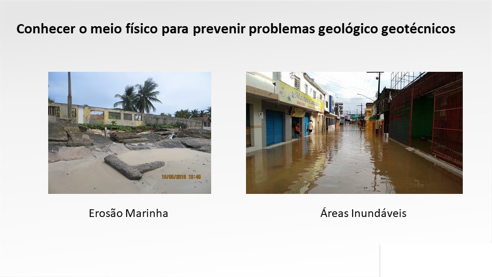 Geodiversidade - erosão marinha
